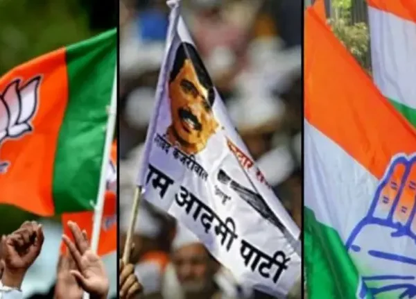 BJP Joins Forces with JD(U) and LJP (RV) to Challenge AAP’s Rule in Delhi Elections