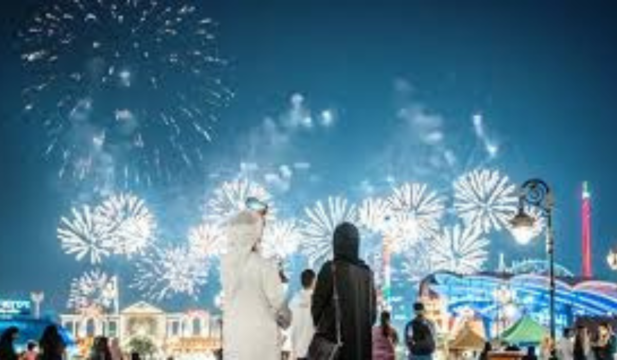 Dubai Global Village to Welcome New Year 2026 Seven Times with Fireworks and Drone Shows