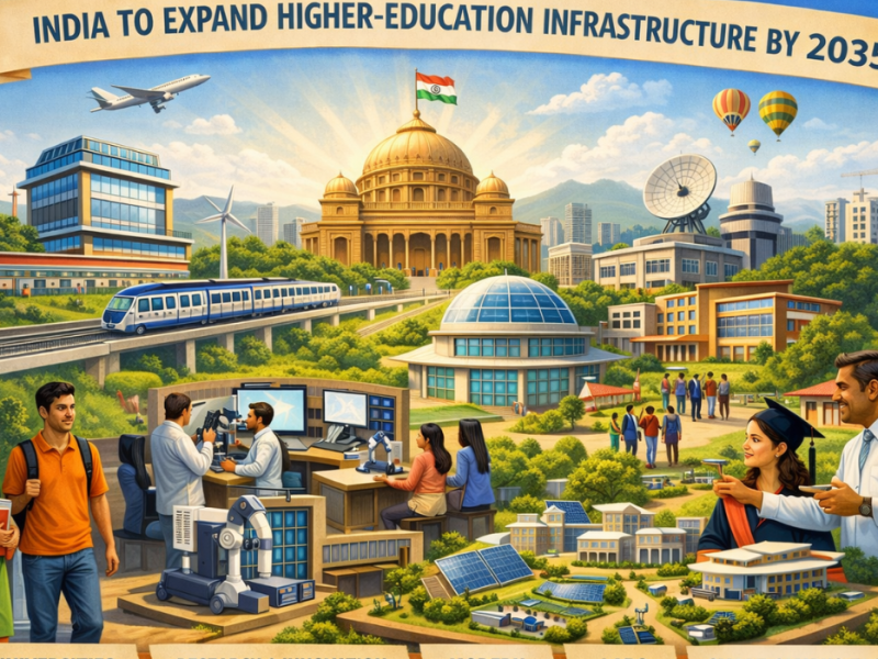 India to Expand Higher-Education Infrastructure by 2035