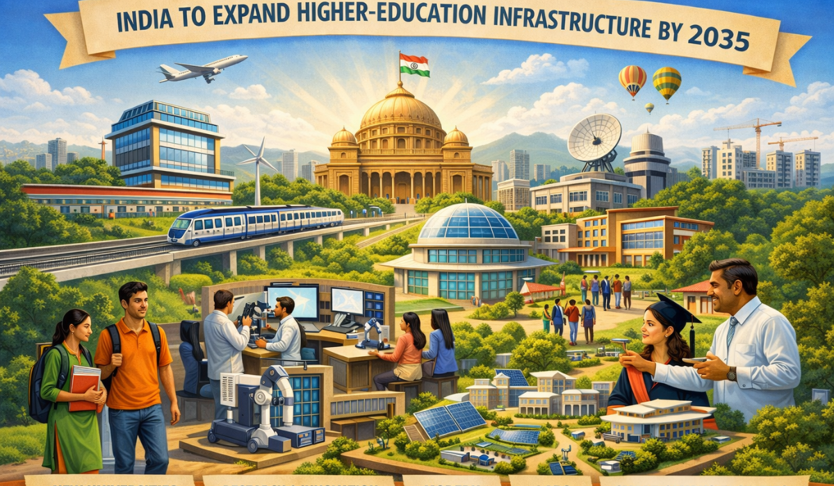 India to Expand Higher-Education Infrastructure by 2035