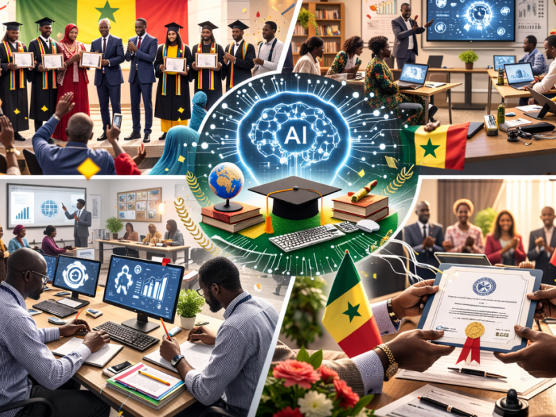 Senegal Certifies 3,467 Education Staff in AI and Digital Skills